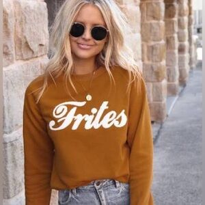 Shona Joy frites sweatshirt size 4